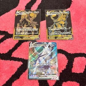 Shadow Rider & Ice Rider Calyrex VMAX Gold Bundle Pokémon